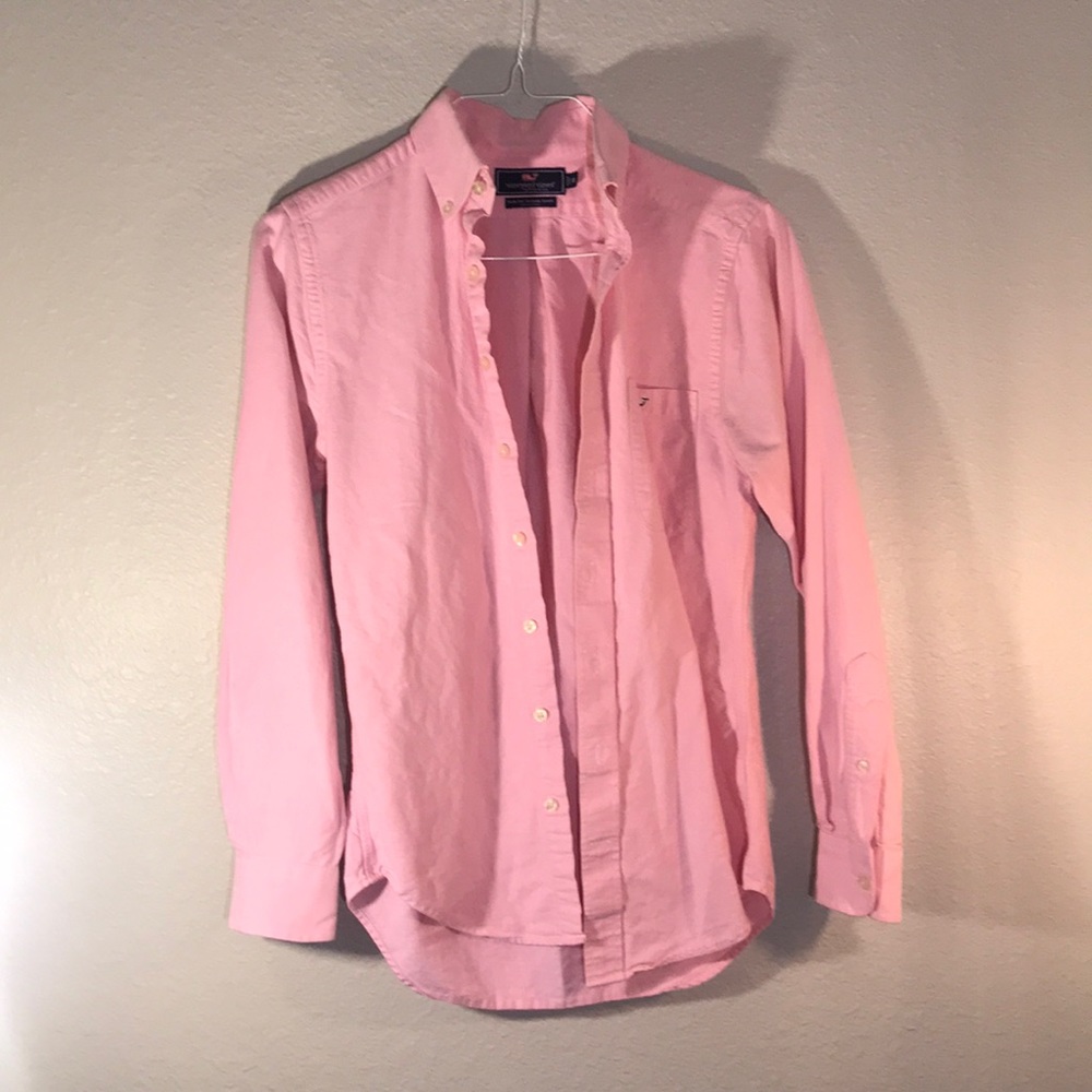 Men’s Vineyard Vines Slim Fit Tucker Shirt Size:Xs